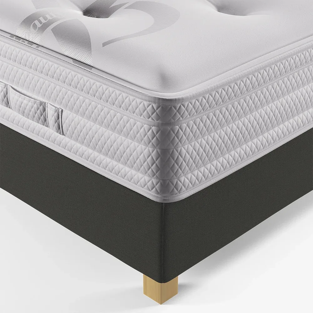 Angle d'un matelas Beautyrest sur son sommier